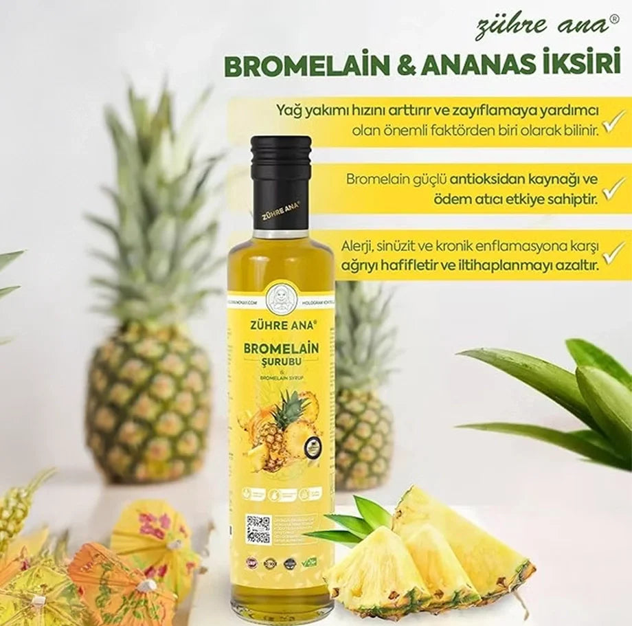 Zühre Ana Bromelain Şurubu 250 Ml